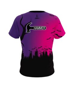Alternative view of Hammer Batty Sunset CoolWick Bowling Jersey