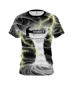 Hammer Electrical Tornado White CoolWick Bowling Jersey