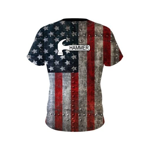 Hammer Iron Flag CoolWick Bowling Jersey - Image 2