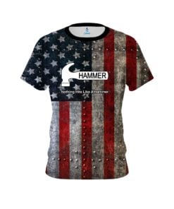 Hammer Iron Flag CoolWick Bowling Jersey