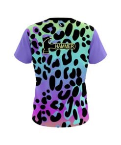 Alternative view of Hammer Neon Frank Leopard CoolWick Bowling Jersey