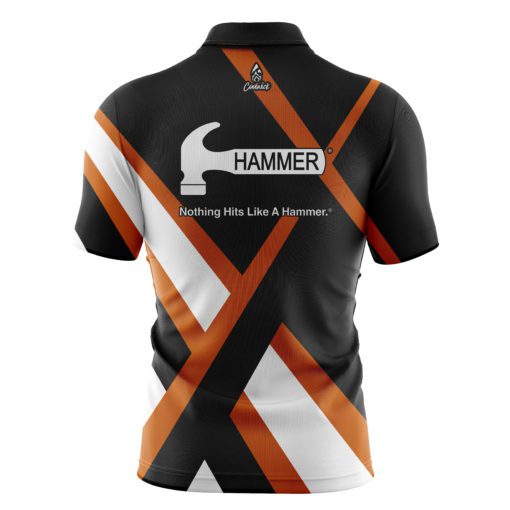 Hammer XXX Quick Ship CoolWick Sash Zip Bowling Jersey - Image 2
