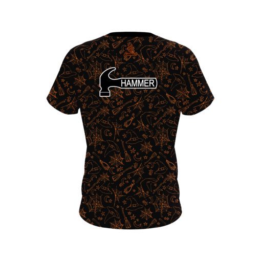 Hammer Halloween Witches CoolWick Bowling Jersey - Image 2