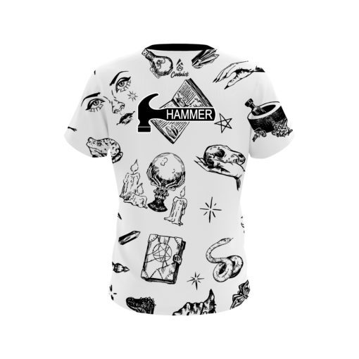 Hammer White Witches CoolWick Bowling Jersey - Image 2