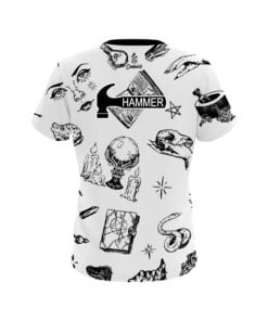 Alternative view of Hammer White Witches CoolWick Bowling Jersey