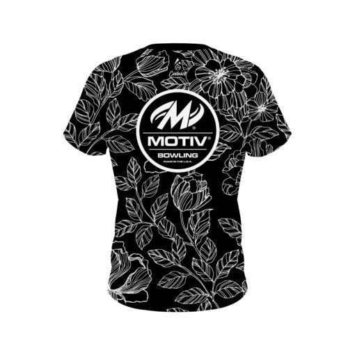 Motiv Inverted Flower Tattoo CoolWick Bowling Jersey - Image 2