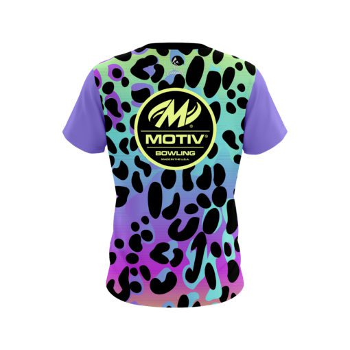 Motiv Neon Frank Leopard CoolWick Bowling Jersey - Image 2