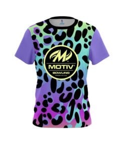 Motiv Neon Frank Leopard CoolWick Bowling Jersey