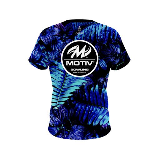Motiv Neon Palm Leaves CoolWick Bowling Jersey - Image 2