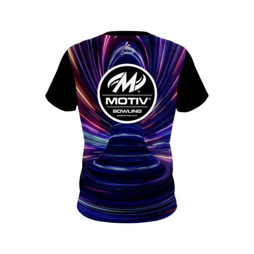 Motiv Neon Tornado CoolWick Bowling Jersey - Image 2