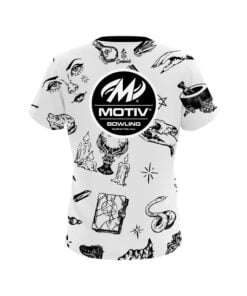 Alternative view of Motiv White Witches CoolWick Bowling Jersey