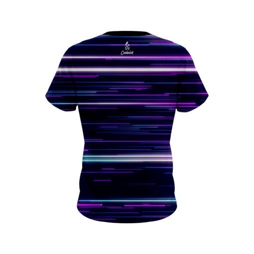 Plain Neon Light Speed CoolWick Bowling Jersey - Image 2