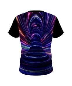 Alternative view of Plain Neon Tornado CoolWick Bowling Jersey