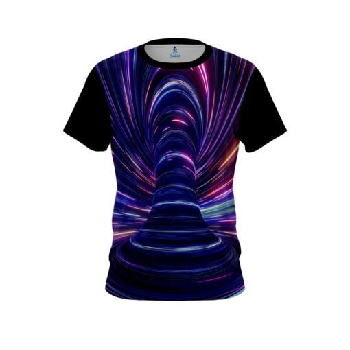 Plain Neon Tornado CoolWick Bowling Jersey
