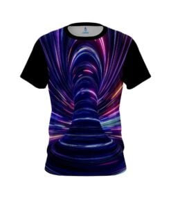 Plain Neon Tornado CoolWick Bowling Jersey