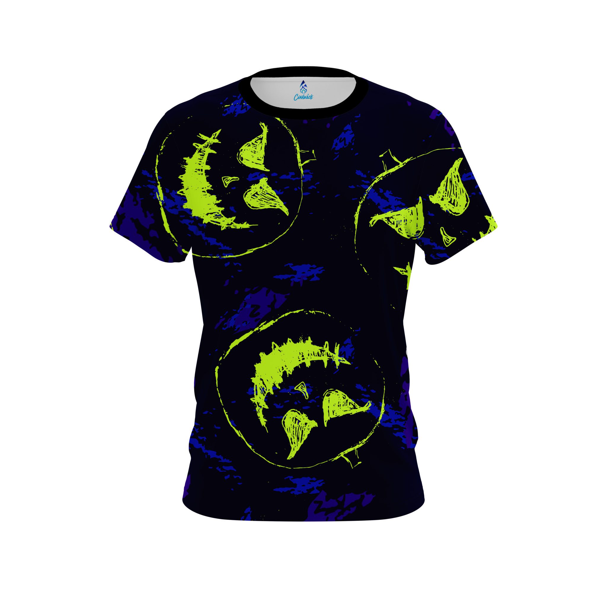 Plain Sketchy Jack O' Lantern CoolWick Bowling Jersey