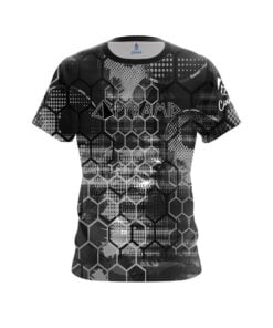 Pyramid Blackout Honeycomb CoolWick Bowling Jersey