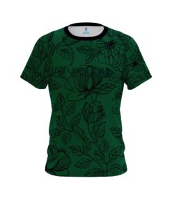 Pyramid Jade Flower Tattoo CoolWick Bowling Jersey