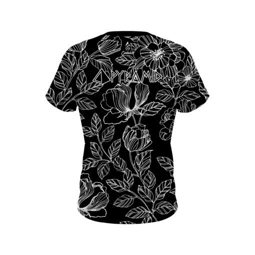 Pyramid Inverted Flower Tattoo CoolWick Bowling Jersey - Image 2