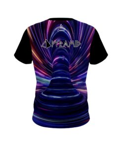 Alternative view of Pyramid Neon Tornado CoolWick Bowling Jersey
