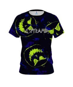 Pyramid Sketchy Jack O' Lantern CoolWick Bowling Jersey