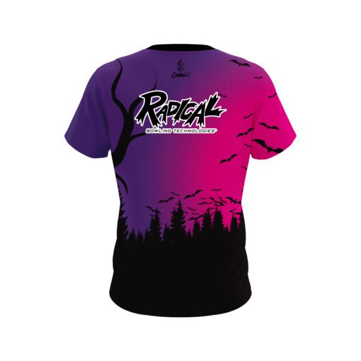 Radical Batty Sunset CoolWick Bowling Jersey - Image 2