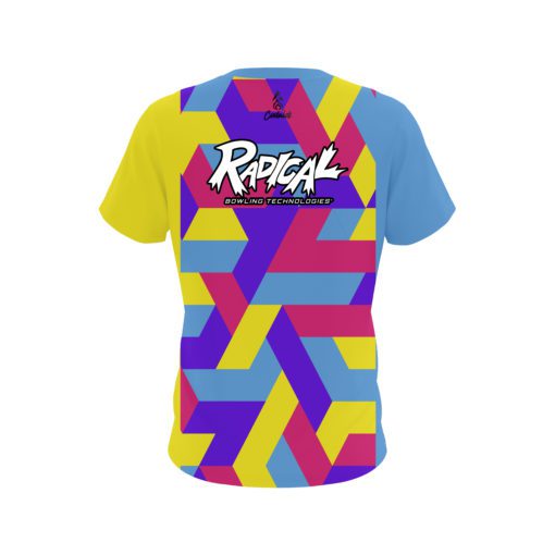 Radical Color Block 2022 CoolWick Bowling Jersey - Image 2