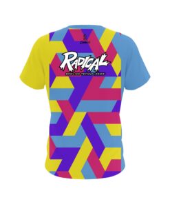 Alternative view of Radical Color Block 2022 CoolWick Bowling Jersey
