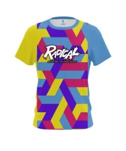 Radical Color Block 2022 CoolWick Bowling Jersey