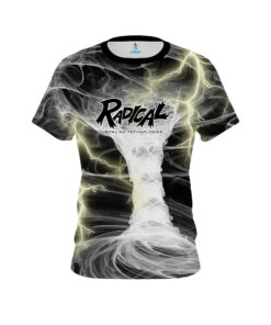 Radical Electrical Tornado White CoolWick Bowling Jersey