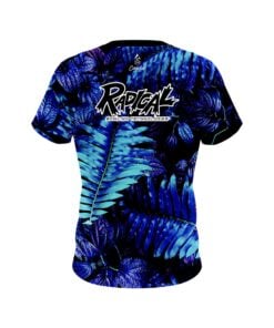 Alternative view of Radical Neon Palm Leaves CoolWick Bowling Jersey