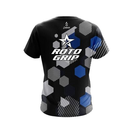 Roto Grip Geometric Monochrome CoolWick Bowling Jersey - Image 2