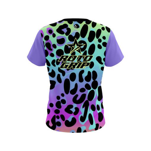 Roto Grip Neon Frank Leopard CoolWick Bowling Jersey - Image 2
