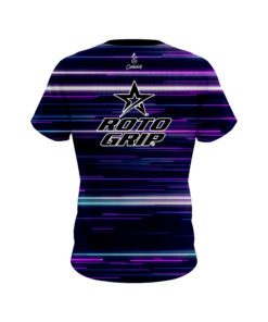 Roto Grip Men's Epic Performance Jersey Bowling Shirt Dri-Fit Purple 
