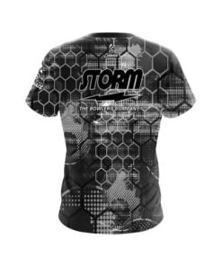 Alternative view of Storm Blackout Honeycomb CoolWick Bowling Jersey