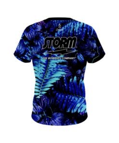 Alternative view of Storm Neon Palm Leaves CoolWick Bowling Jersey