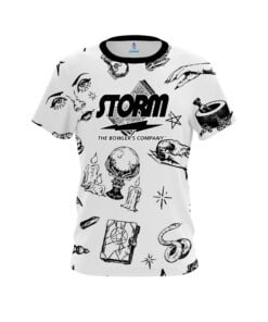 Storm White Witches CoolWick Bowling Jersey