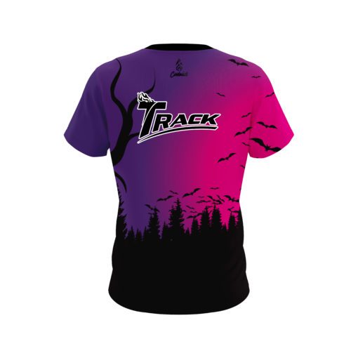 Track Batty Sunset CoolWick Bowling Jersey - Image 2