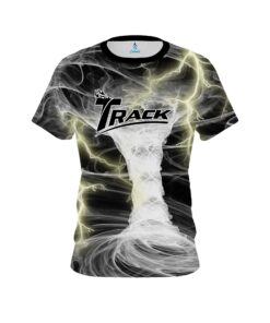 Track Electrical Tornado White CoolWick Bowling Jersey