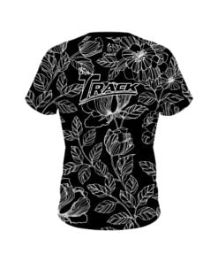Alternative view of Track Inverted Flower Tattoo CoolWick Bowling Jersey