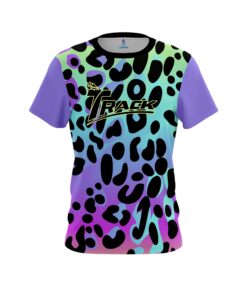 Track Neon Frank Leopard CoolWick Bowling Jersey