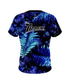 Alternative view of Track Neon Palm Leaves CoolWick Bowling Jersey