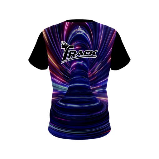 Track Neon Tornado CoolWick Bowling Jersey - Image 2