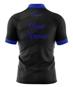 Alternative view of CoolWick Elite Blue Treads Sash Zip Jersey