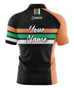 Alternative view of CoolWick Elite Expo Orange Sash Zip Jersey
