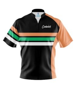 CoolWick Elite Expo Orange Sash Zip Jersey