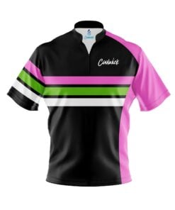 CoolWick Elite Expo Pink Sash Zip Jersey