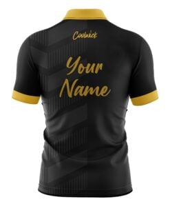 Alternative view of CoolWick Elite Gold Treads Sash Zip Jersey