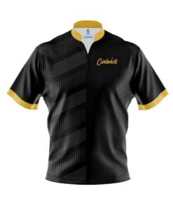 CoolWick Elite Gold Treads Sash Zip Jersey