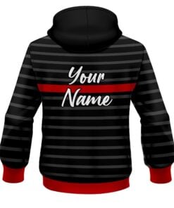 Alternative view of CoolWick Elite Red Stripe Hoodie